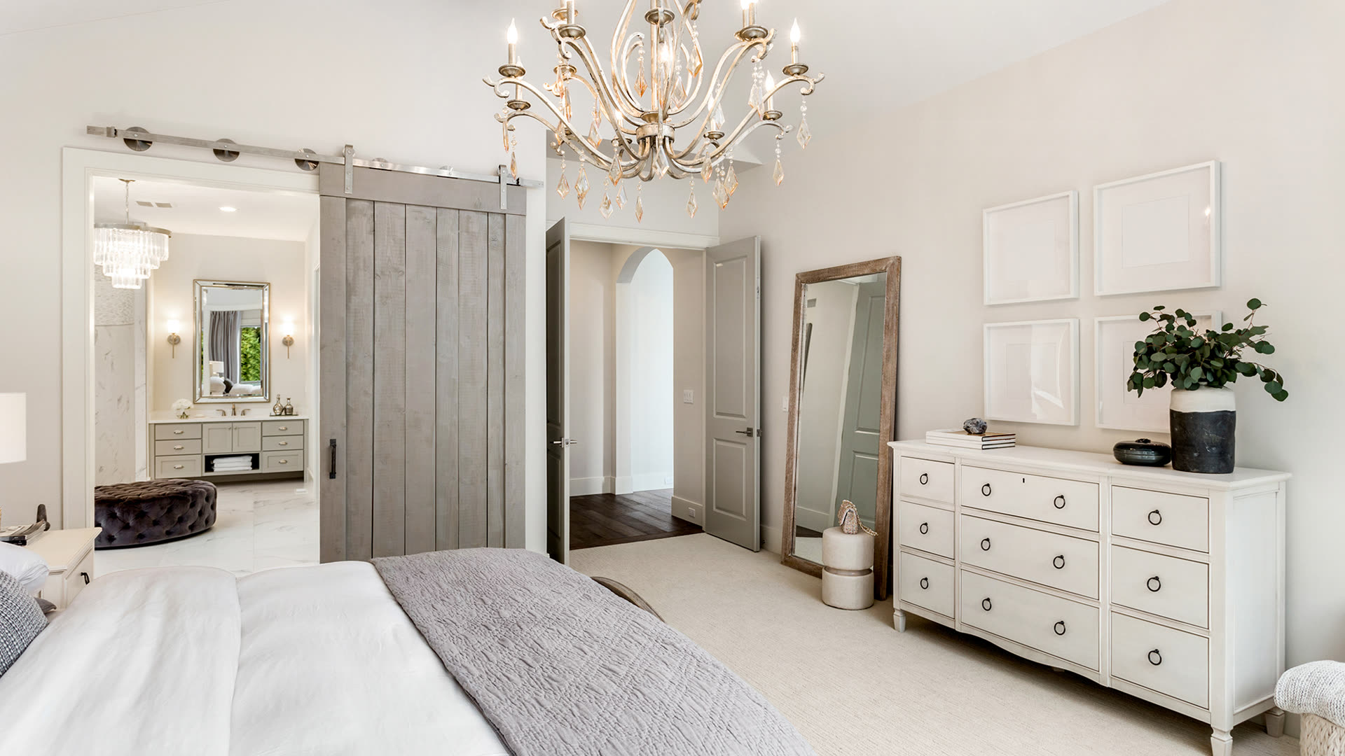 Bedroom in a Fort Collins rental home